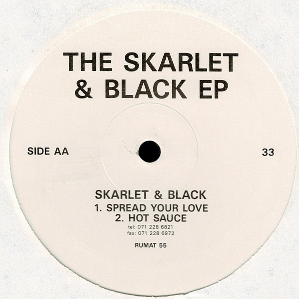 Skarlet & Black - The Skarlet & Black EP | Rumour Records (RUMAT 55) - 2