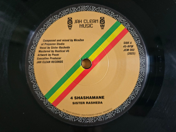 Sister Rasheda - 4 Shashamane | Jah Clean Music (JCM 002)