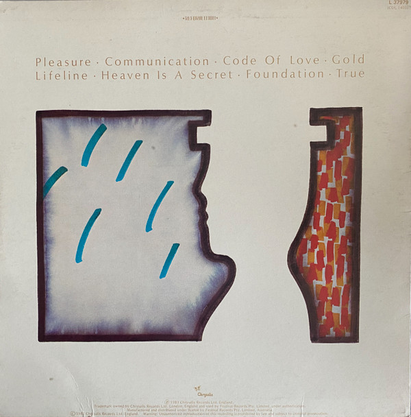 Spandau Ballet - True | Chrysalis (L 37979) - 2