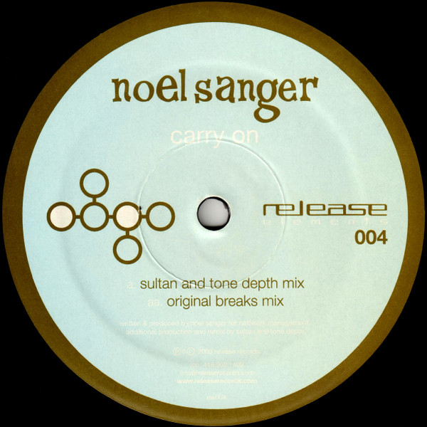 Noel W. Sanger - Carry On | Release Elements (ele004) - main