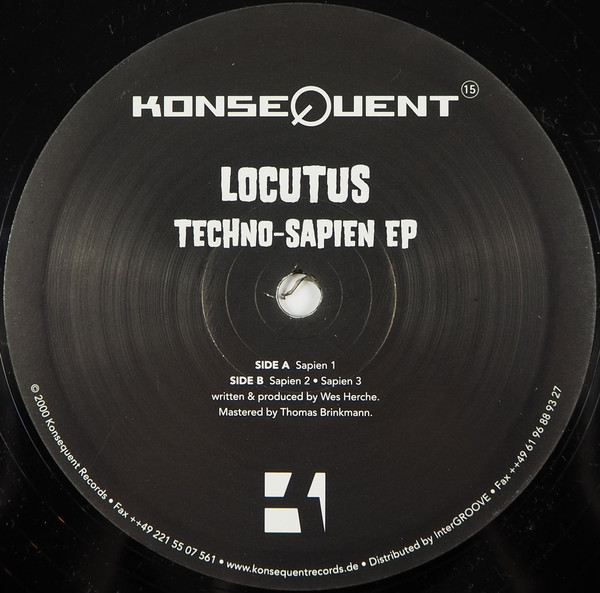 Locutus - Techno-Sapien EP | Konsequent (15)