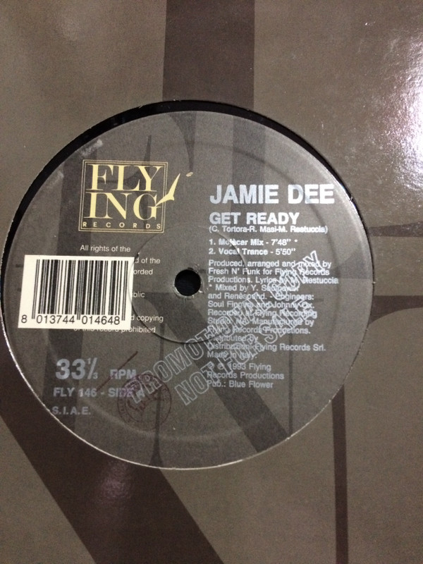 Jamie Dee - Get Ready | Flying Records (FLY 146)
