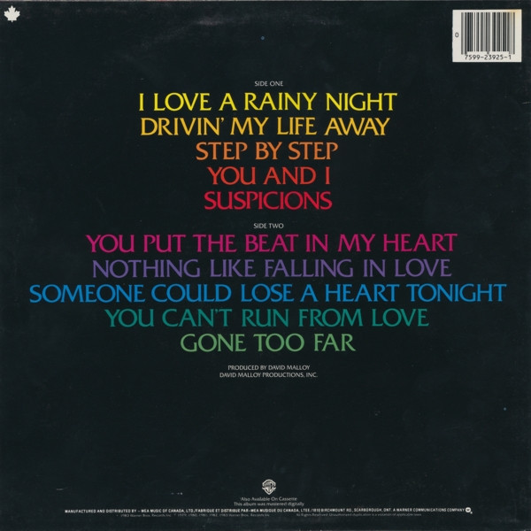 Eddie Rabbitt - Greatest Hits Vol. II | Warner Bros. Records (92 39251) - 2