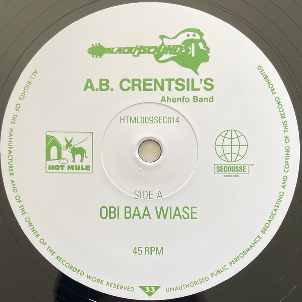 A.B. Crentsil's Ahenfo Band - Obi Baa Wiase | Hot Mule (HTML009SEC014) - 3