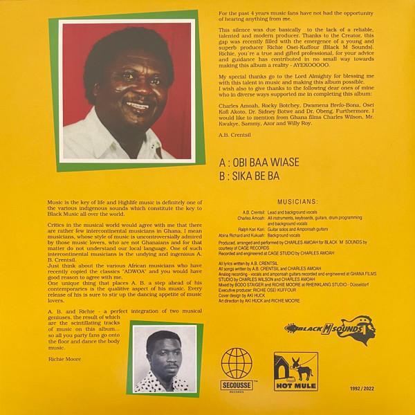 A.B. Crentsil's Ahenfo Band - Obi Baa Wiase | Hot Mule (HTML009SEC014) - 2