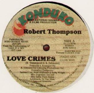 Robert Thompson - Love Crimes | Konduko (KON-9290)