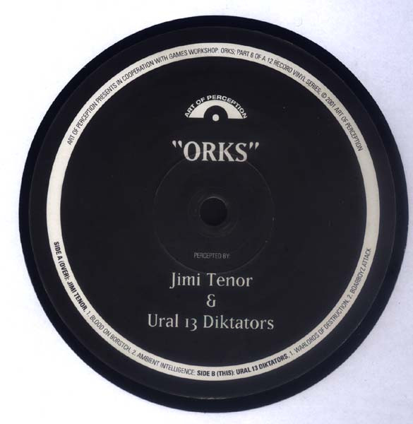 Jimi Tenor & Ural 13 Diktators - Orks | Art Of Perception (AOP-06) - 3
