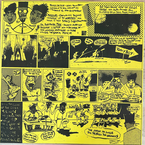 De La Soul - 3 Feet High And Rising | AOI Records (RMM-045-1) - 2