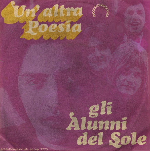 Gli Alunni Del Sole - Un'Altra Poesia | Produttori Associati (PA NP 3225)