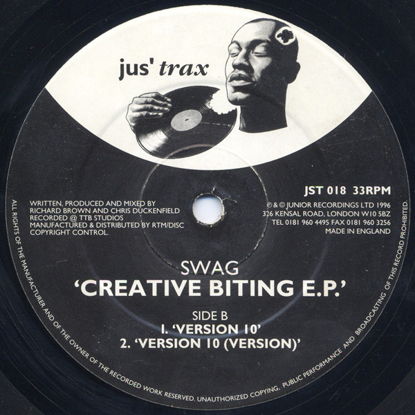Swag - Creative Biting E.P. | Jus' Trax (JST 018) - 2