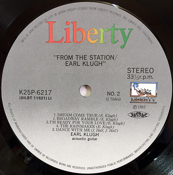 Earl Klugh - From The Station | Liberty (K25P 6217) - 4