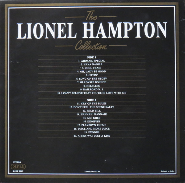 Lionel Hampton - The Lionel Hampton Collection - 20 Golden Greats | Deja Vu (DVLP 2065) - 2 Lionel Hampton - The Lionel Hampton Collection - 20 Golden Greats | Deja Vu (DVLP 2065) - 2