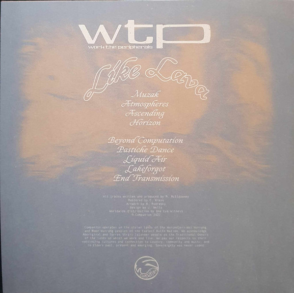 Work The Peripherals - Like Lava | Companion (CMPN004) - 2