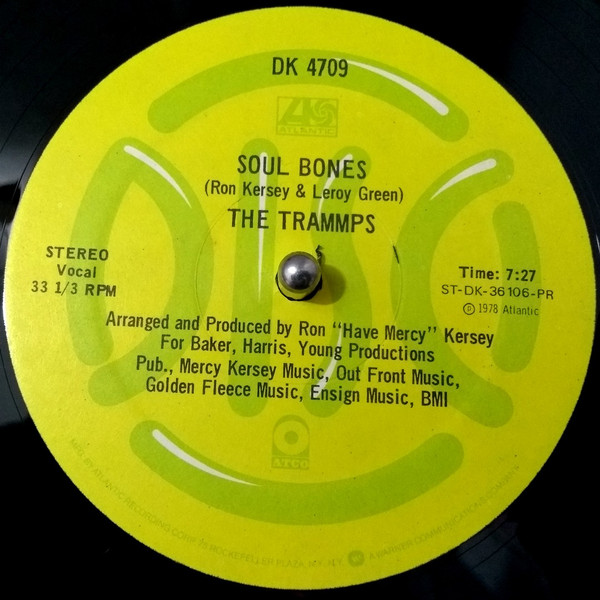 The Trammps - Soul Bones / Love Magnet | Atlantic (DK 4709) - 4