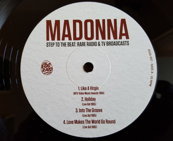 Madonna - Step To The Beat: Rare Radio & TV Broadcasts | Egg Raid (EGG-357) - 3