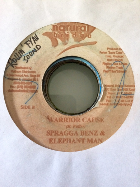 Spragga Benz & Elephant Man - Warrior Cause | Natural Bridge (NB 201) - main
