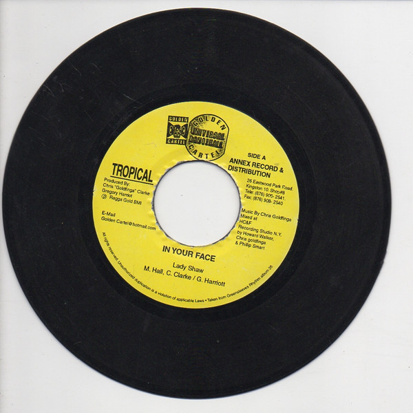 Lady Saw - In Your Face | Golden Cartel Records (none)