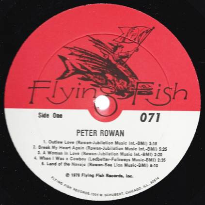 Peter Rowan - Peter Rowan | Flying Fish (071) - 3