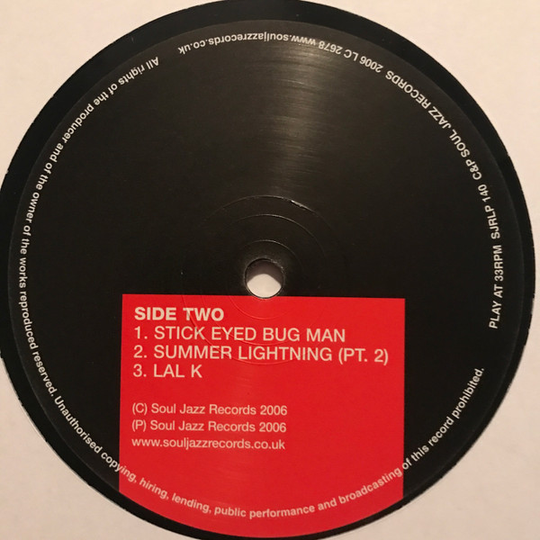 Sand - The Dalston Shroud | Soul Jazz Records (SJR LP 140) - 4