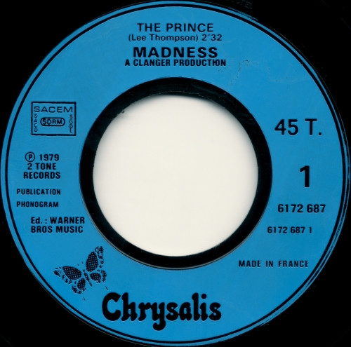 Madness - The Prince | Chrysalis (6172 687) - 3