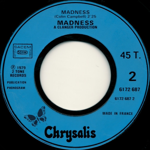 Madness - The Prince | Chrysalis (6172 687) - 4
