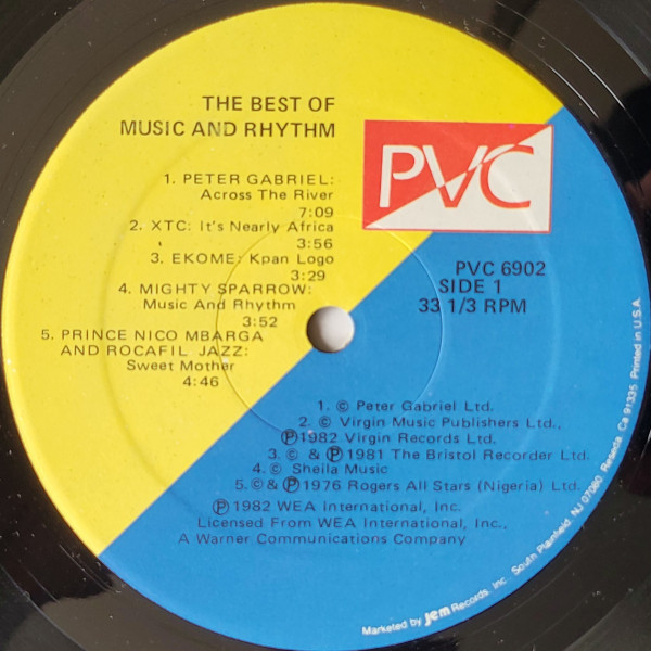 Various - The Best Of Music And Rhythm | PVC Records (PVC 6902) - 3
