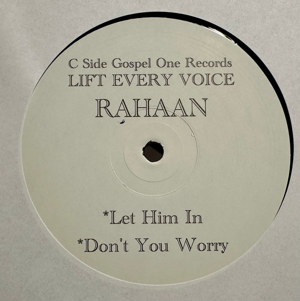 Rahaan - Lift Every Voice | Gospel One Records (GOSPEL1) - 3