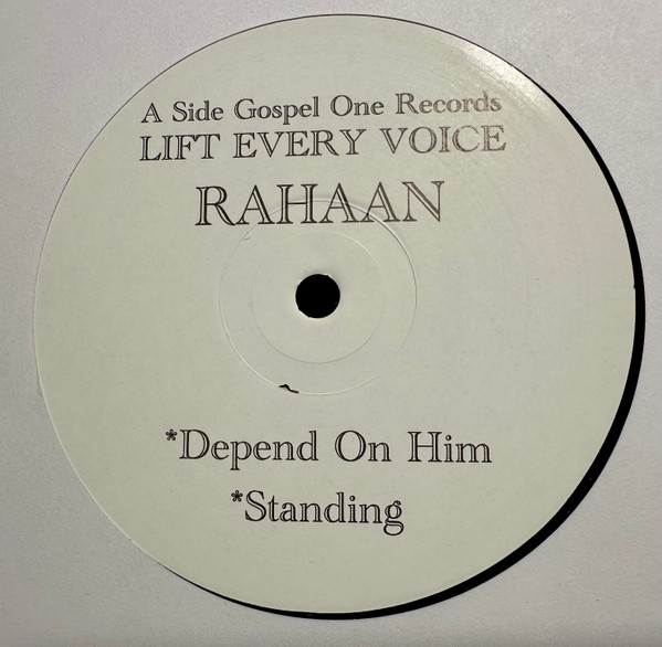 Rahaan - Lift Every Voice | Gospel One Records (GOSPEL1) - 2