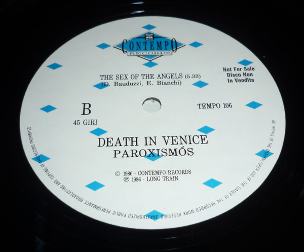 Death In Venice - Paroxismós | Contempo Records (TEMPO 106) - 4