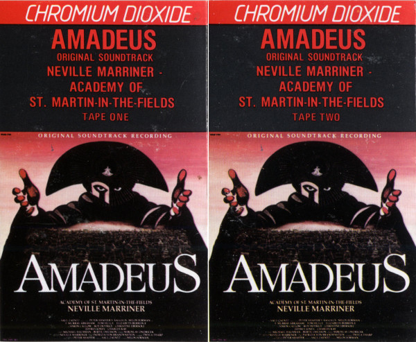 Neville Marriner - The Academy Of St. Martin-in-the-Fields - Amadeus (Original Soundtrack Recording) | A&M Records (CS-91001)