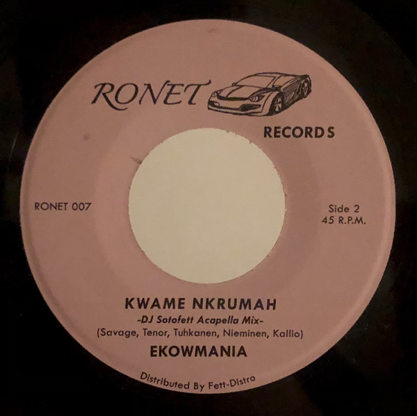 Ekowmania - Kwame Nkrumah | Ronet Records (RONET007)