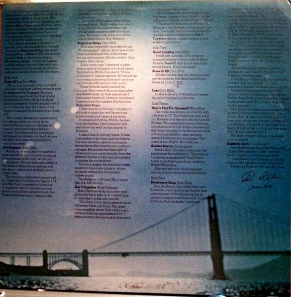 Don Ellis - Tears Of Joy | Columbia (G 30927) - 3