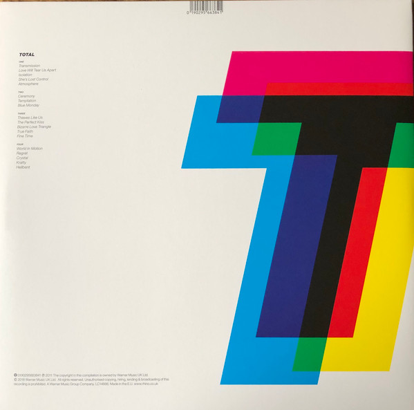 New Order / Joy Division - Total From Joy Division To New Order | Warner Music (0190295663841) - 2