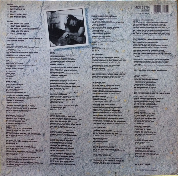 Steve Earle & The Dukes - Exit 0 | MCA Records (MCF 3379) - 2