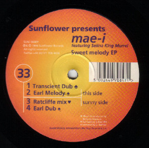 Mae-i Featuring Selina King Murrel - Sweet Melody EP | Sunflower Records (SUNI 004EP) - main Mae-i Featuring Selina King Murrel - Sweet Melody EP | Sunflower Records (SUNI 004EP) - main