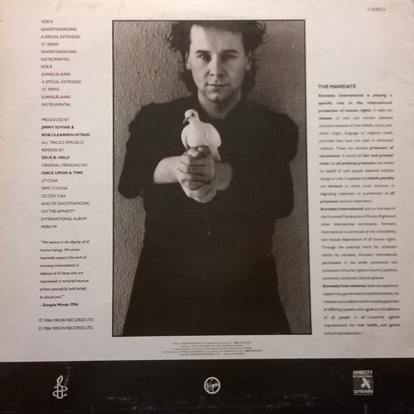 Simple Minds - Ghostdancing / Jungleland | Virgin (F-608.633) - 2 Simple Minds - Ghostdancing / Jungleland | Virgin (F-608.633) - 2