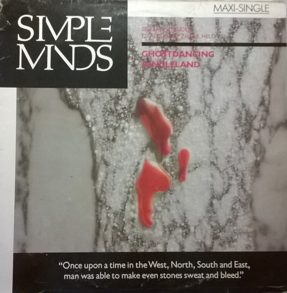 Simple Minds - Ghostdancing / Jungleland | Virgin (F-608.633) - main Simple Minds - Ghostdancing / Jungleland | Virgin (F-608.633) - main