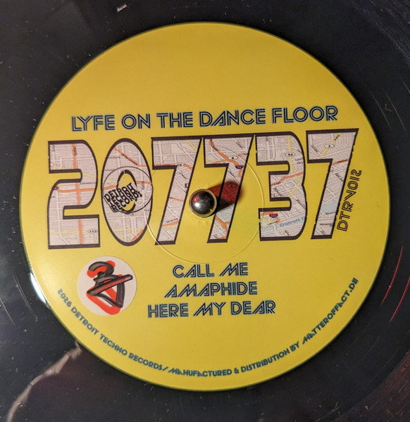 207737 - Lyfe On The Dance Floor | Detroit Techno Records (DTRV012) - 2