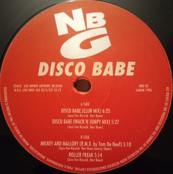 Natural Born Grooves - Disco Babe | Natural Born Grooves (NBG 05)