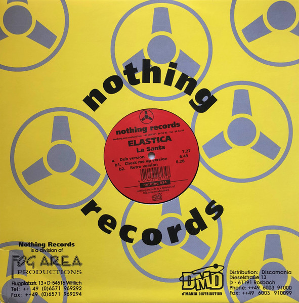 Elastica - La Santa | Nothing Records (nothing 034) - 4