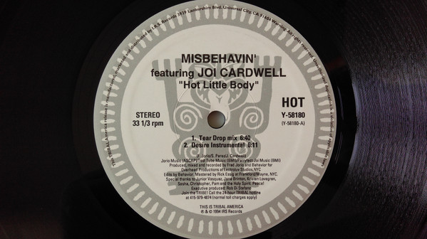 Misbehavin' Featuring Joi Cardwell - Hot Little Body | TRIBAL America (Y-58180) - 2 Misbehavin' Featuring Joi Cardwell - Hot Little Body | TRIBAL America (Y-58180) - 2