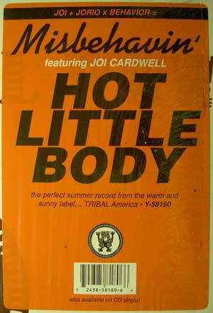 Misbehavin' Featuring Joi Cardwell - Hot Little Body | TRIBAL America (Y-58180) - main Misbehavin' Featuring Joi Cardwell - Hot Little Body | TRIBAL America (Y-58180) - main