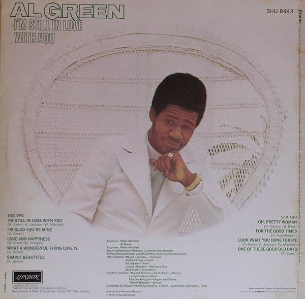 Al Green - I'm Still In Love With You | London Records (SHU 8443) - 2 Al Green - I'm Still In Love With You | London Records (SHU 8443) - 2