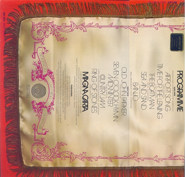 Magna Carta - In Concert | Vertigo (6360 068) - 2