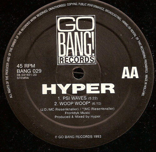 Hyper - For Whom The Bell Tolls | Go Bang! Records (BANG 029) - 2 Hyper - For Whom The Bell Tolls | Go Bang! Records (BANG 029) - 2