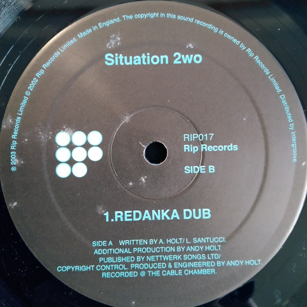 Situation 2wo - If You Can't Sleep | Rip Records (RIP017) - 3