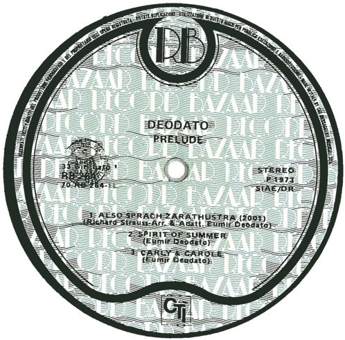 Eumir Deodato - Prelude | Record Bazaar (RB 264) Eumir Deodato - Prelude | Record Bazaar (RB 264)