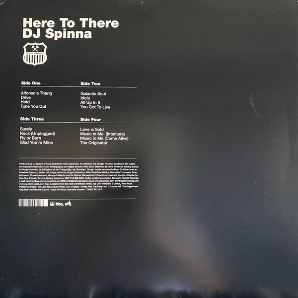 DJ Spinna - Here To There | BBE (RR0012 LP) - 2