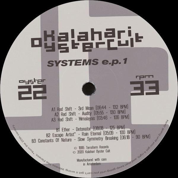 Various - Systems E.P. 1 | Kalahari Oyster Cult (OYSTER22) - main