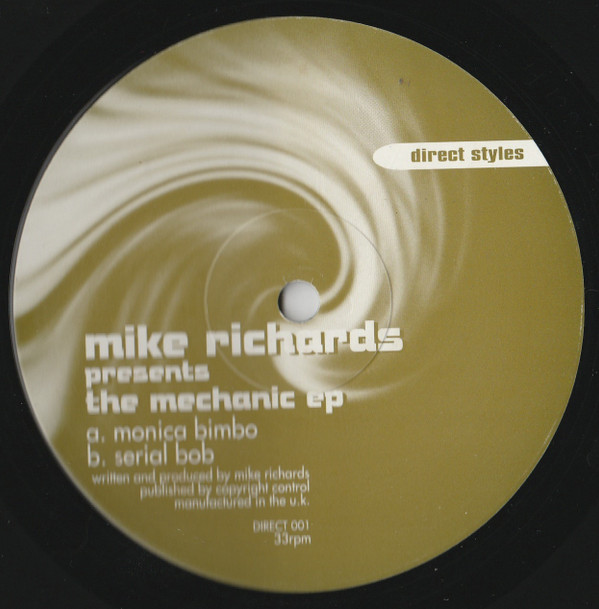 Mike Richards - The Mechanic EP | Direct Styles (DIRECT 001)